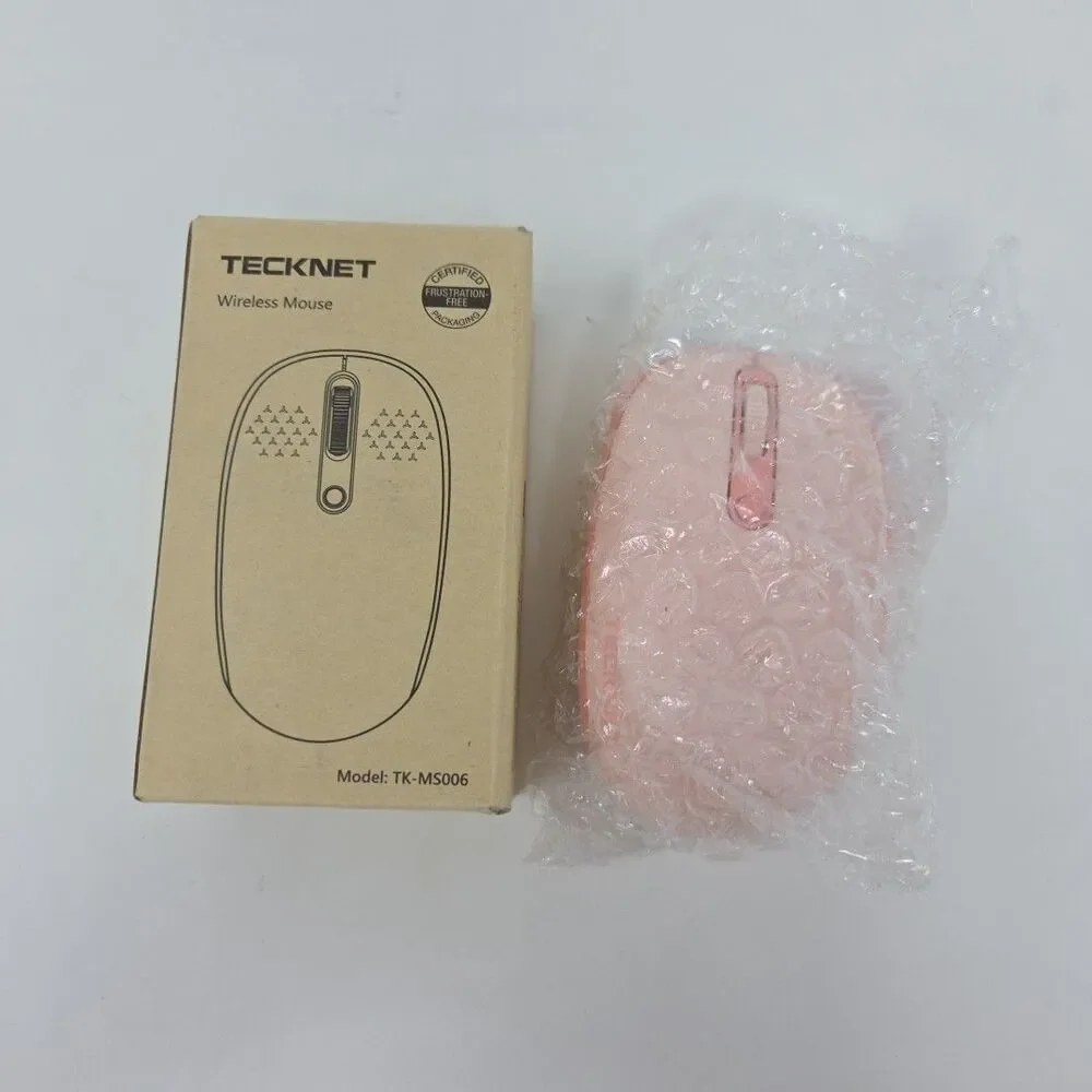 TECKNET Wireless Mouse for Laptop, 2.4G Silent Computer Mouse Quiet Click wit...